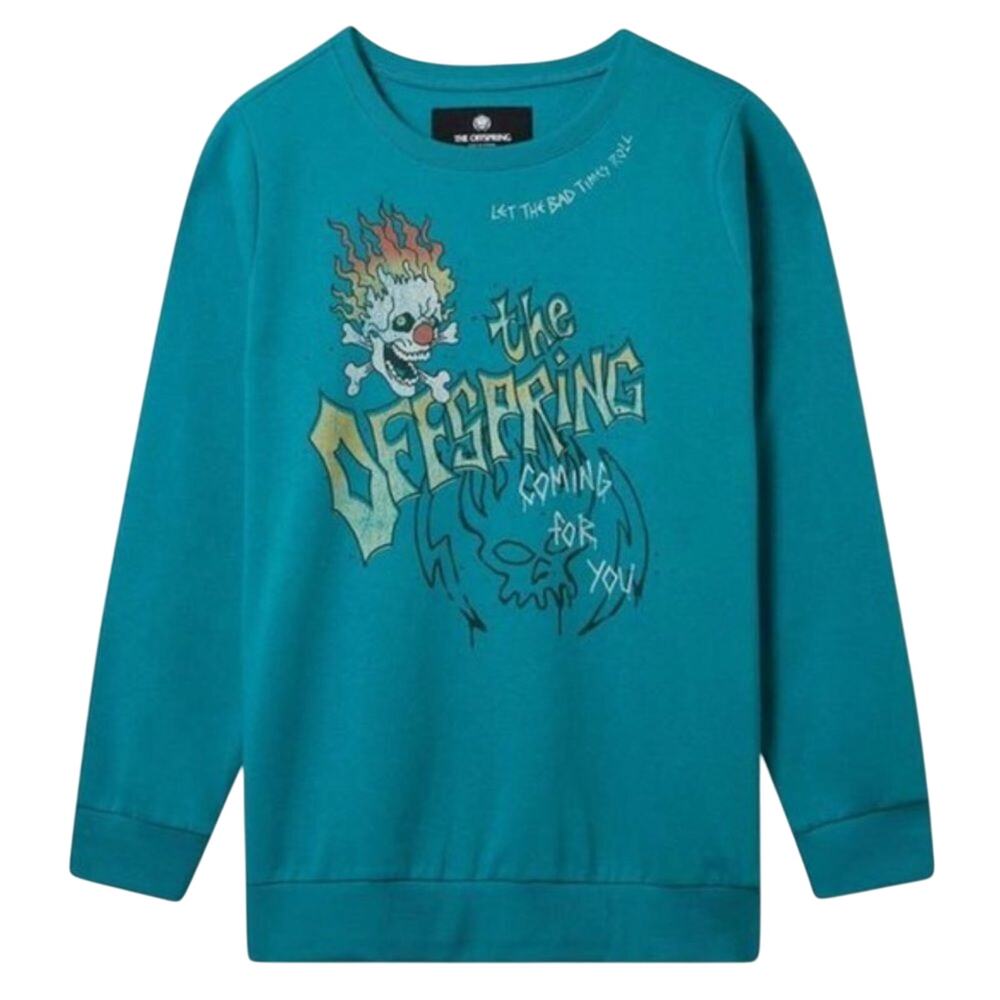 TORRID Offspring Cozy Fleece Teal Sweatshirt Size 2X New with Tag MSRP $56